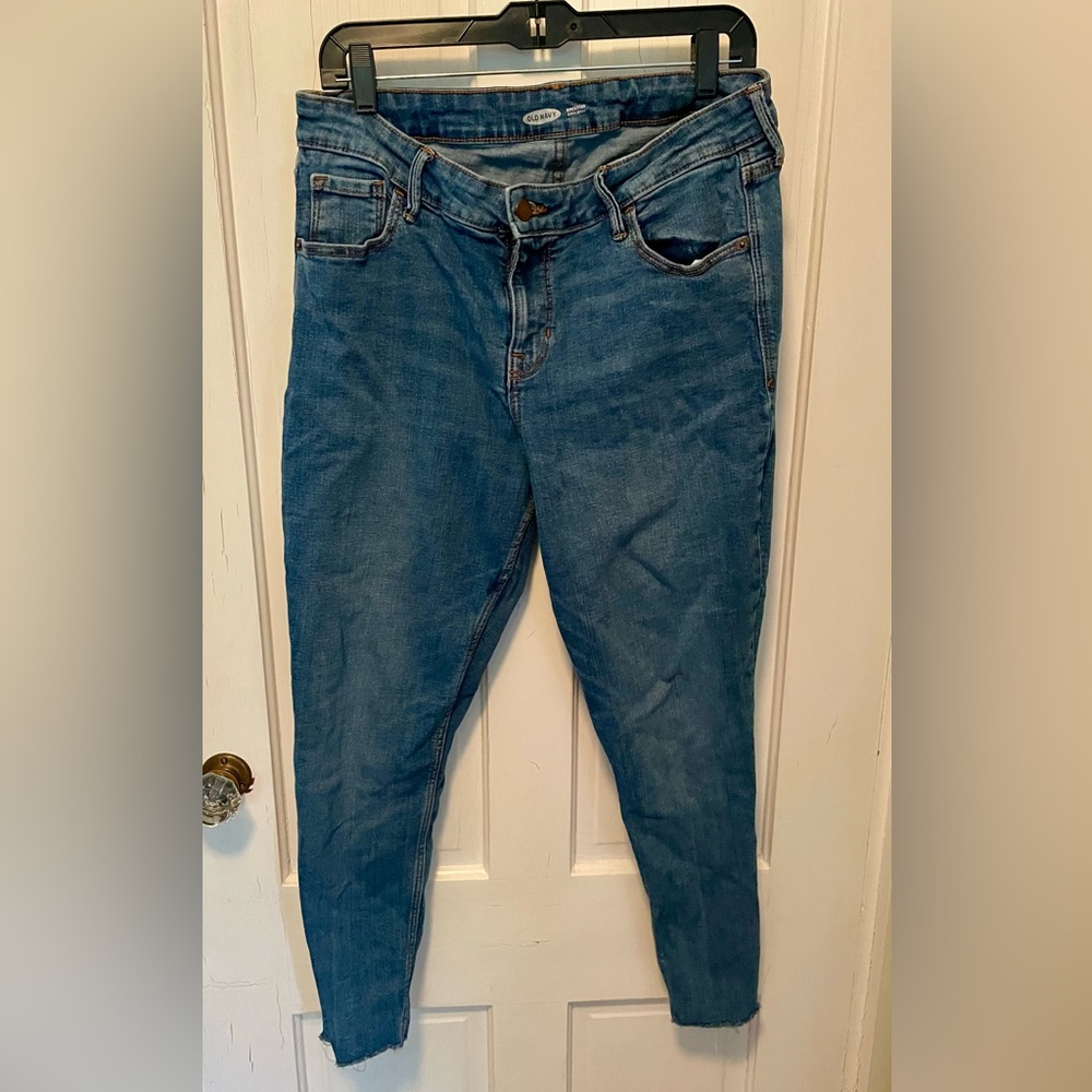 Old Navy High Waisted Super Skinny Rockstar Jeans